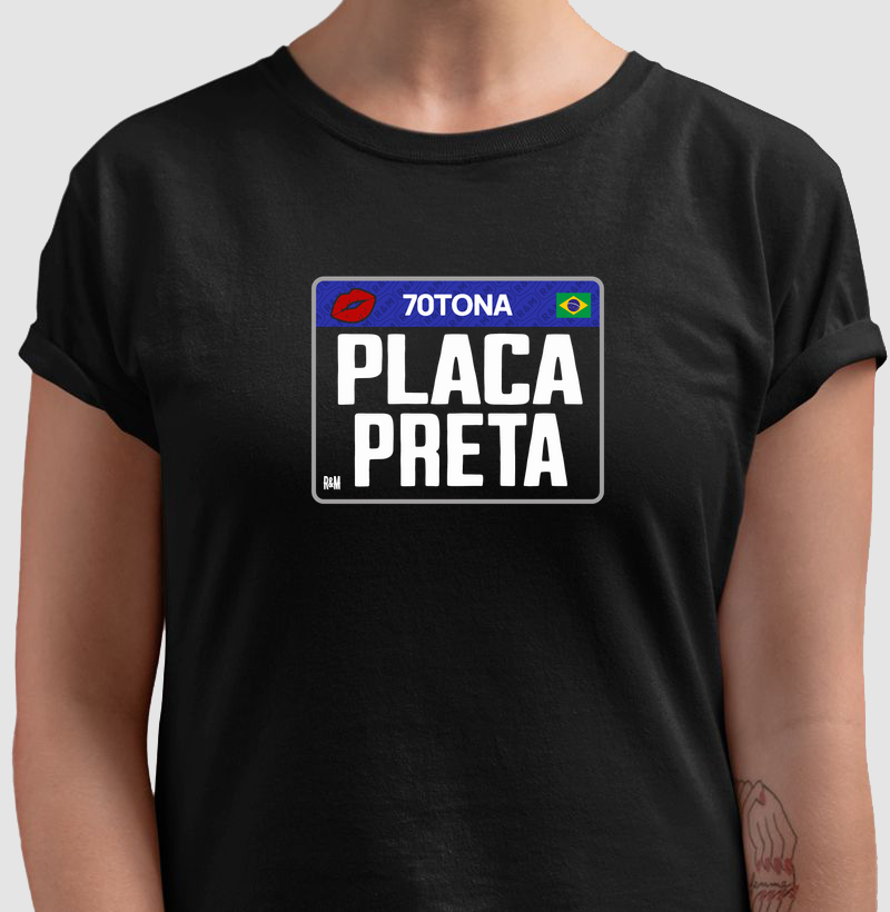 Placa Preta - 70tona