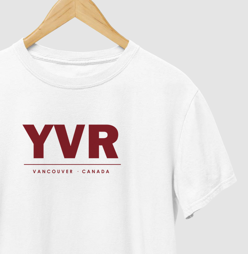 Camiseta YVR · Vancouver