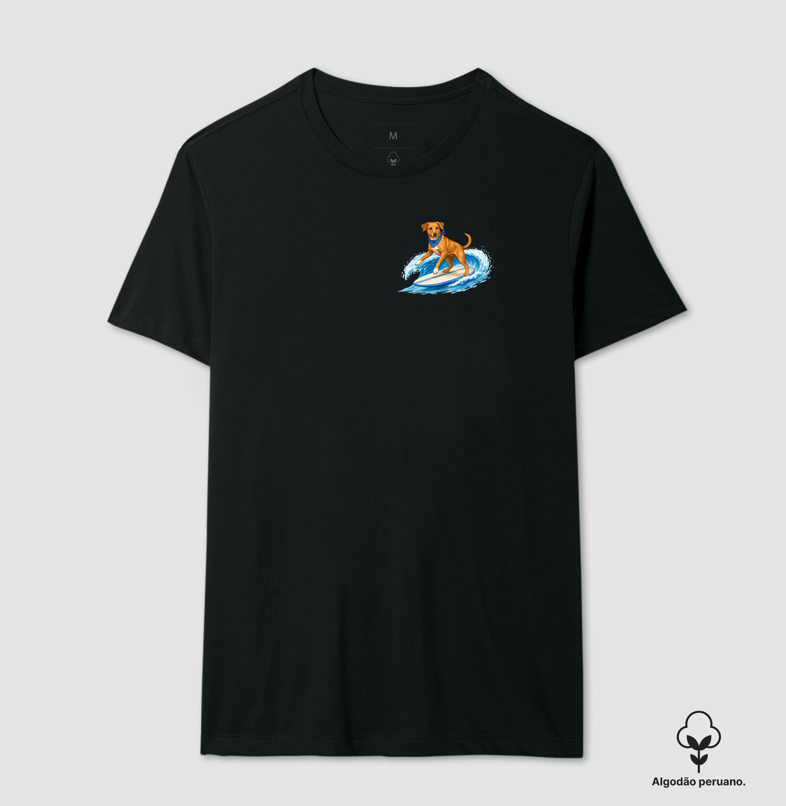 Caramelo - Surf - Camiseta Algodão Peruano