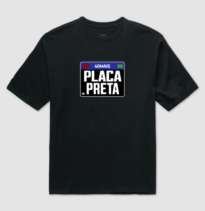 Placa Preta - 40mais