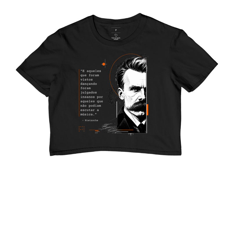 Camiseta de Filosofia Pensamento de Nietzsche