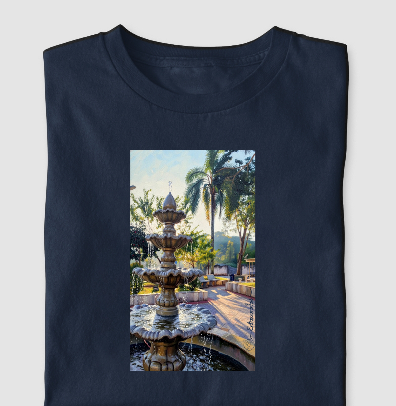 Fonte ao Nascer do Sol