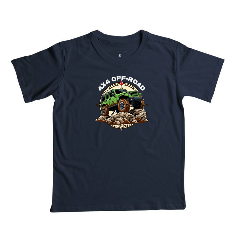 4x4 Off-Road - Jeep (Infantil) - Camiseta Infantil