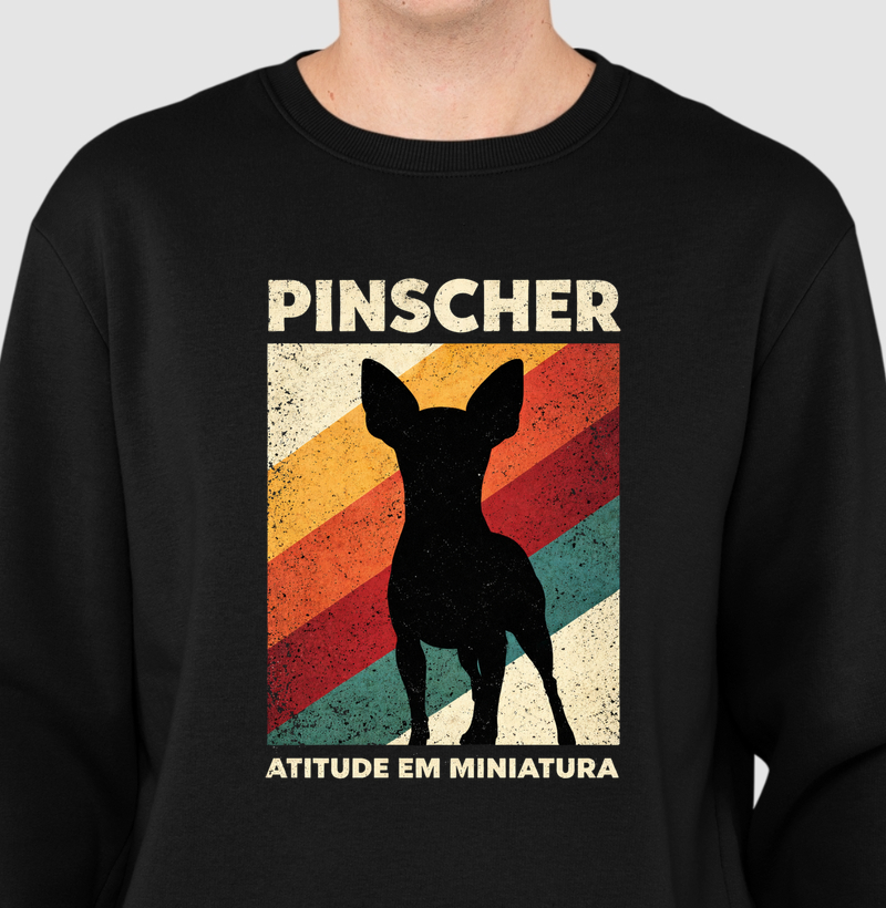Pinscher - atitude em miniatura