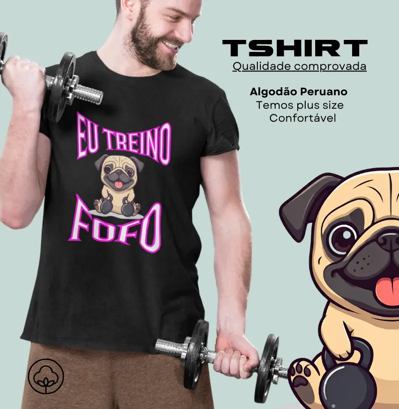 Pug - Treino fofo