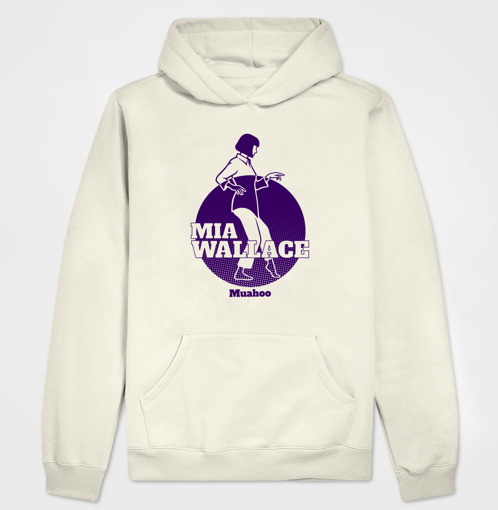 Hoodie Moletom Pulp Fiction Mia Wallace Twist - Muahoo