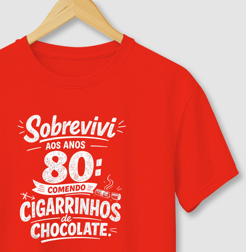 Sobrevivi aos anos 80: comendo cigarrinho de chocolate - v2