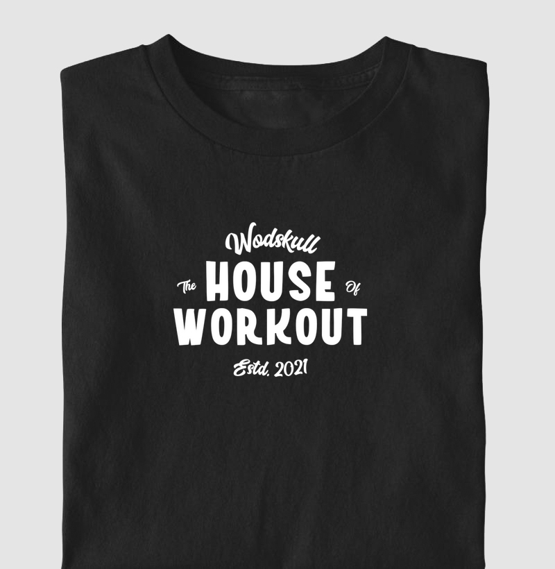 Camiseta Wodskull House Workout