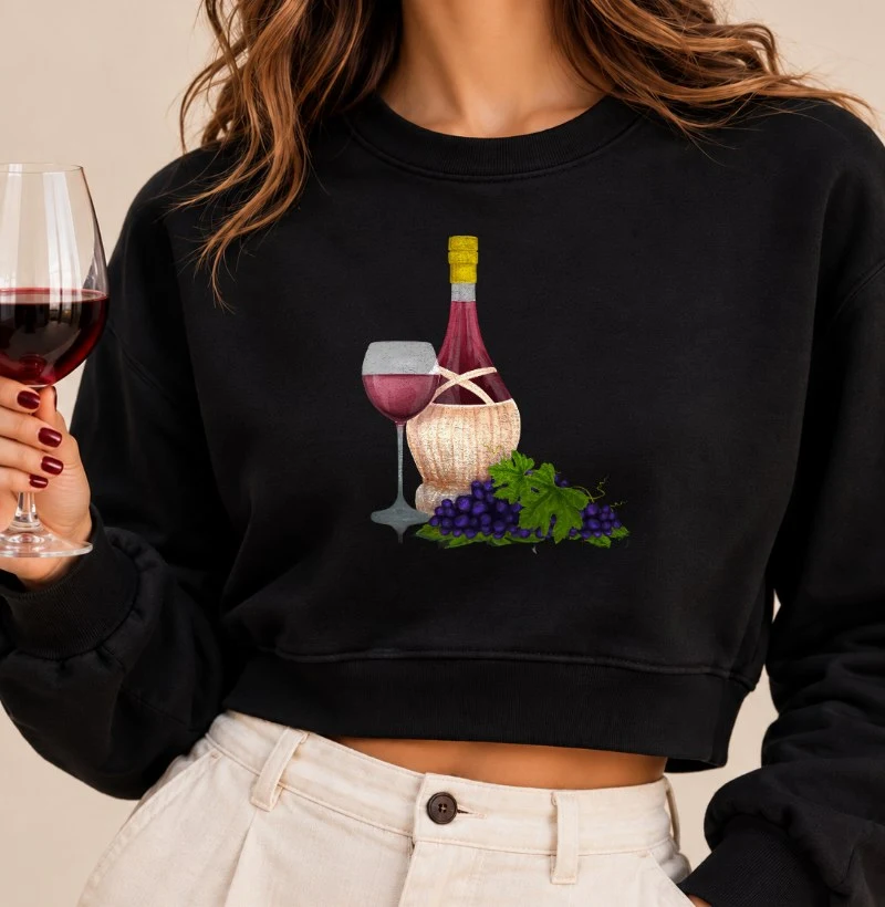 Moletom Cropped Chianti Tradizione - Cropped Moletom