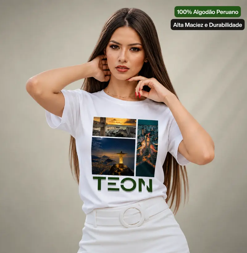Camiseta TEON Premium - Brasilidade