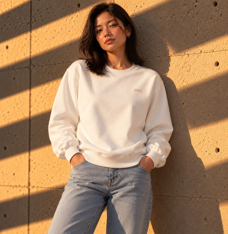 TRM Timeless Suéter Off White
