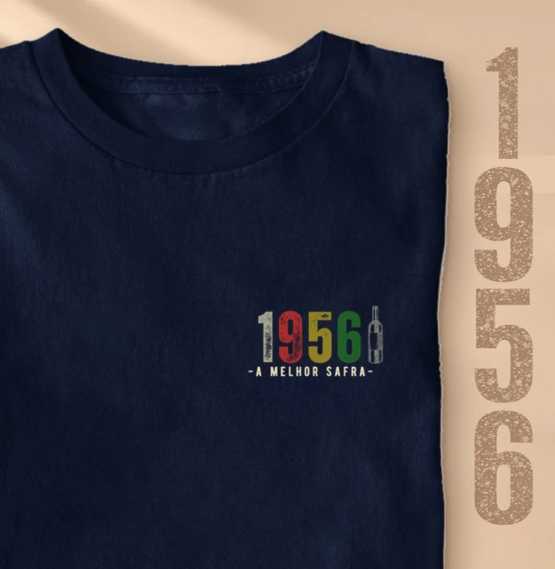 Camiseta A Melhor Safra 1956 - Bolso - Camiseta