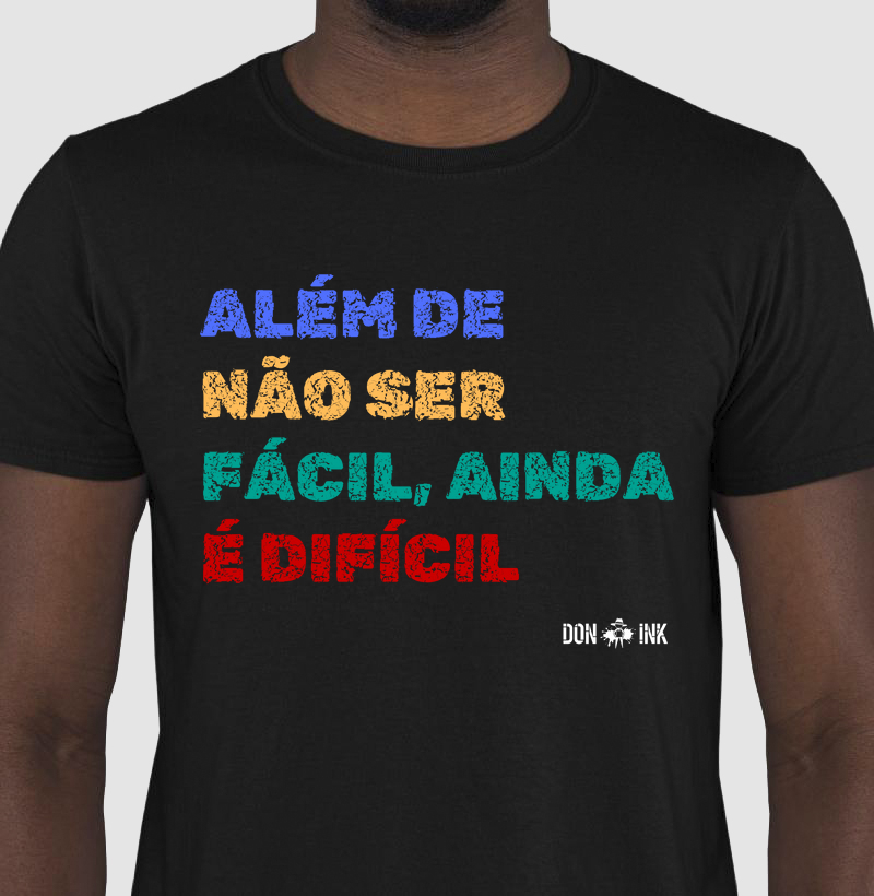 Além de não ser fácil, ainda é difícil