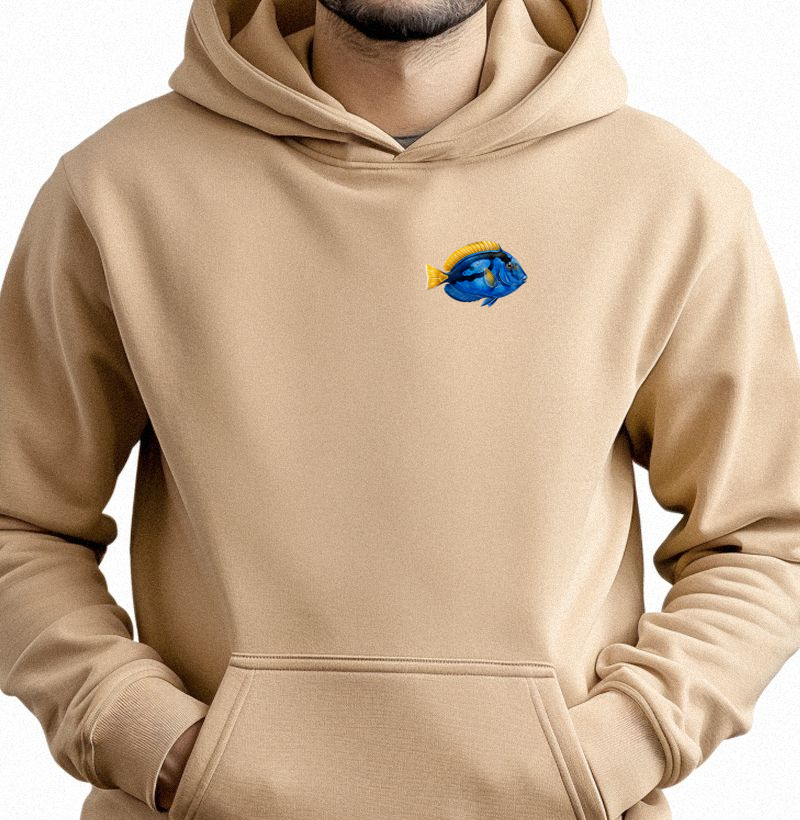 Peixes - Mini - Blue Tang - Moletom Hoodie - Hoodie Moletom