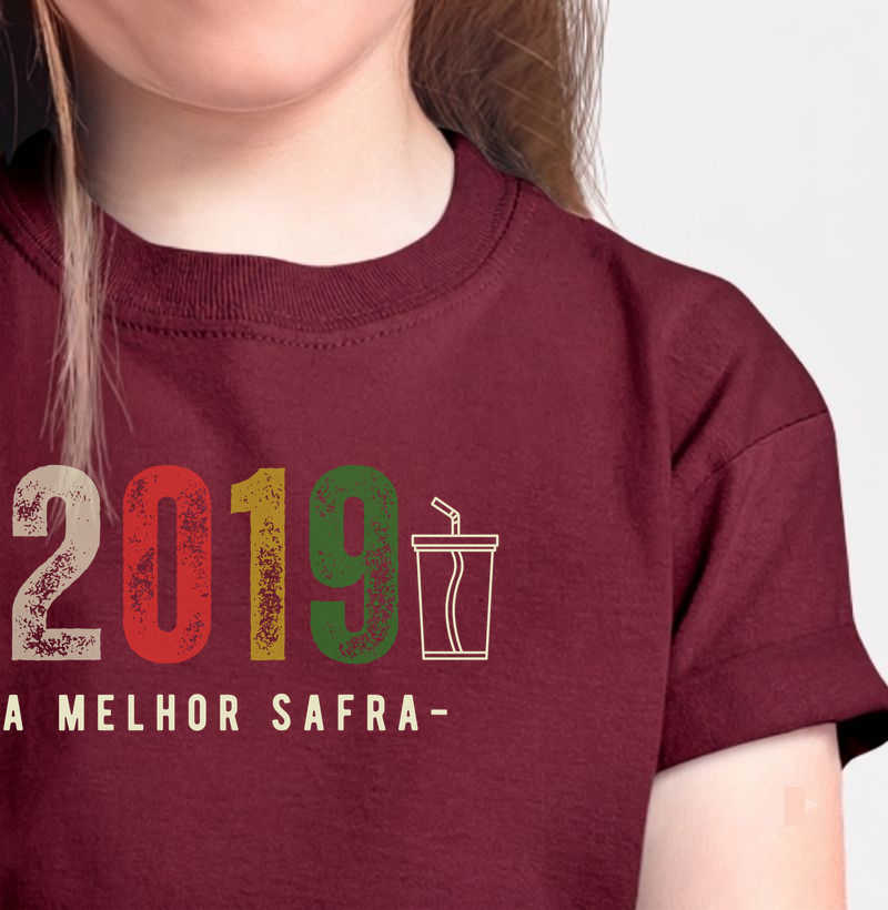 Camiseta Infantil - A Melhor Safra 2019 - Camiseta Infantil