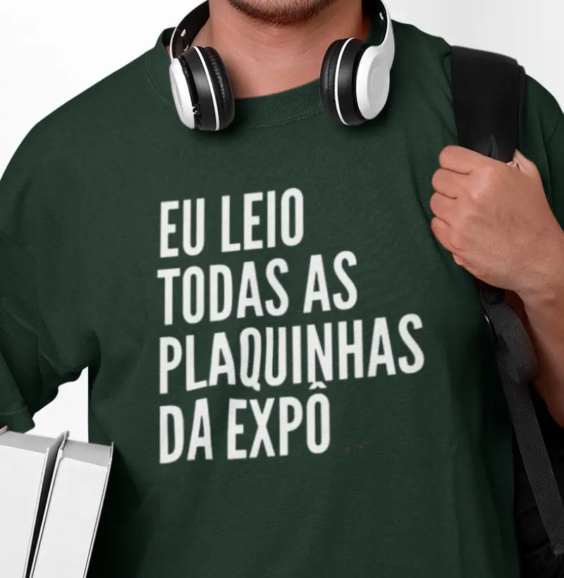 Eu leio as plaq