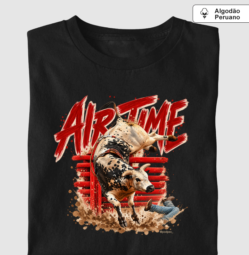 Air Time - Rodeo Legend - Camiseta Algodão Peruano