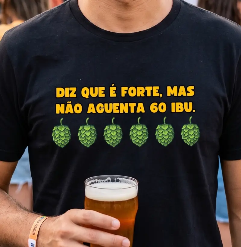 Diz que é forte, mas não aguenta 60 IBU