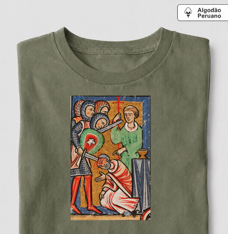 O Martírio de São Denis - Camiseta Algodão Peruano