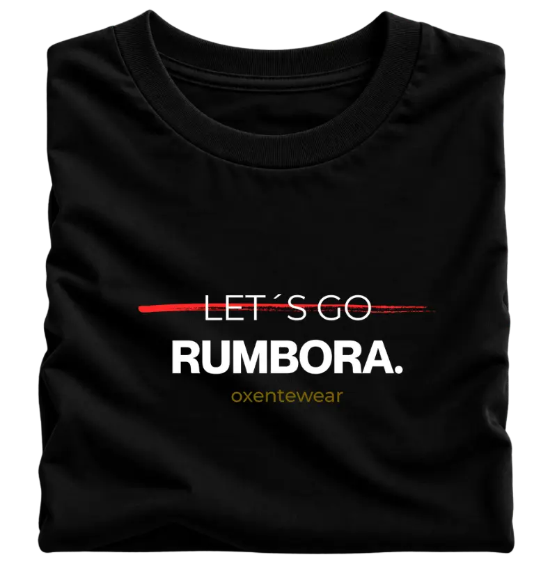 Camiseta Let´s Go / Rumbora