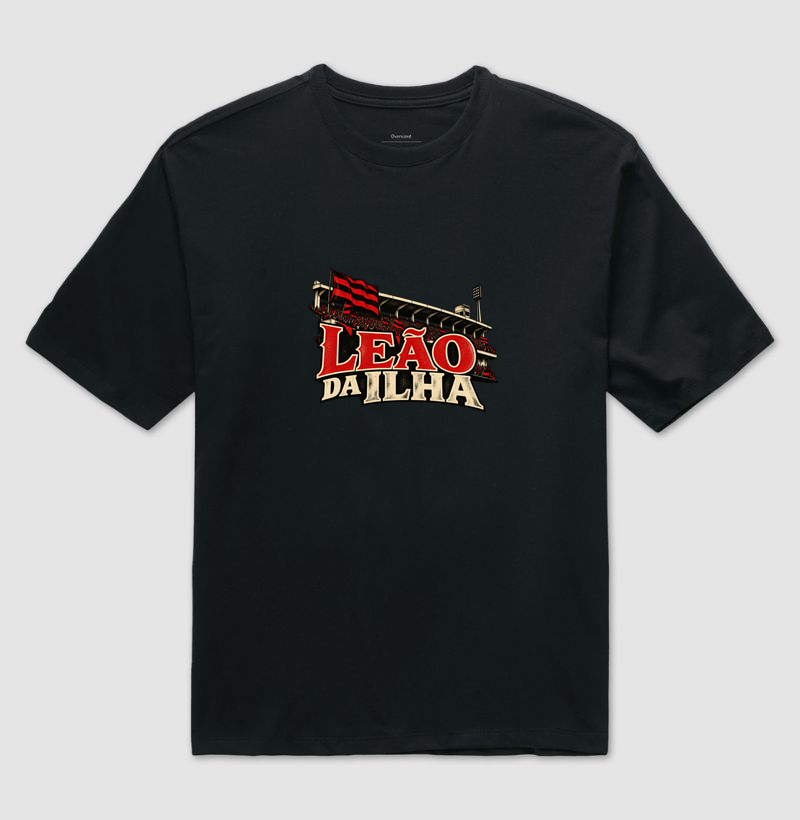 LEÃO DA ILHA - Camiseta Oversized