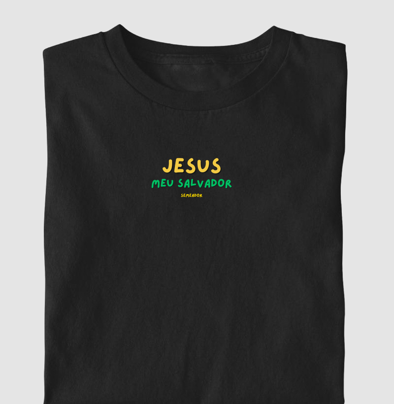 Camiseta Infantil | Jesus Meu Salvador - Camiseta Infantil