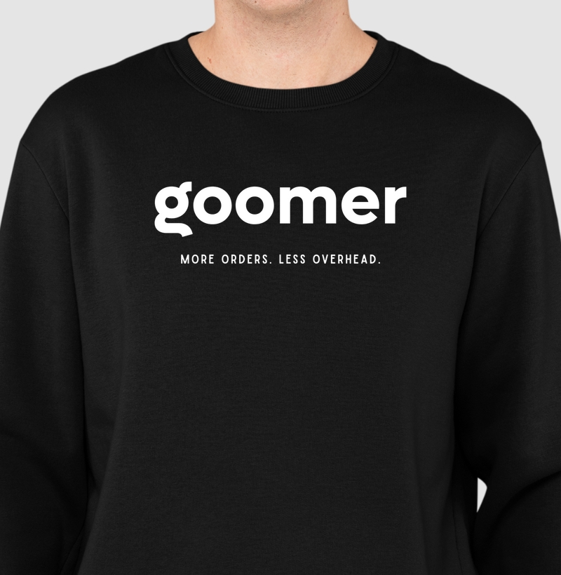 Suéter Moletom More Orders Less Overhead