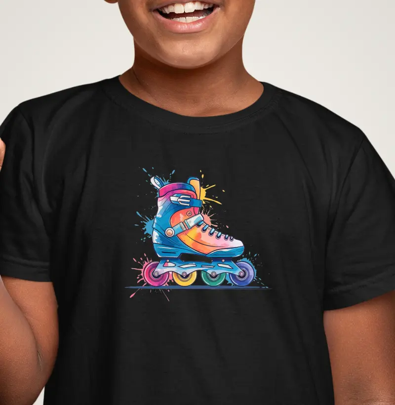 Patins em Aquarela - Inline