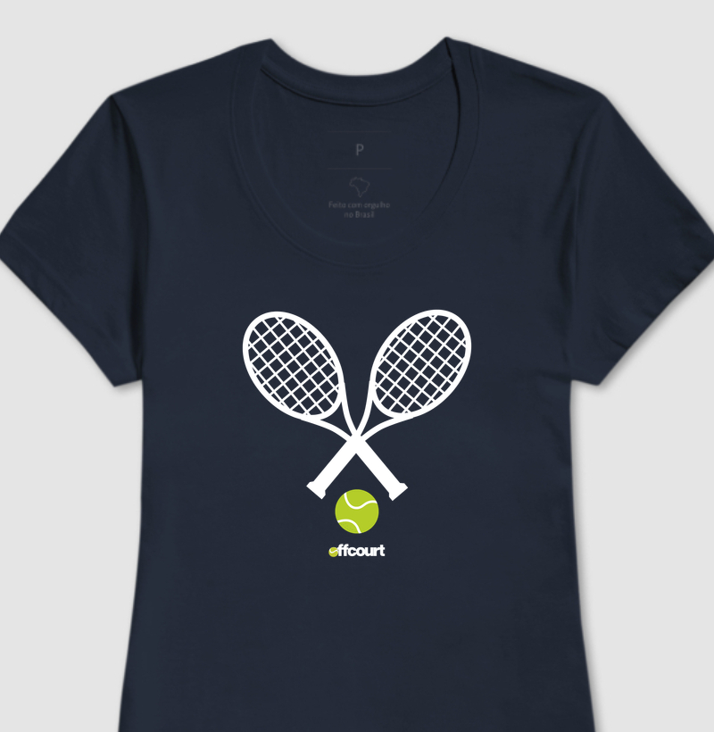 Camiseta - Raquetes