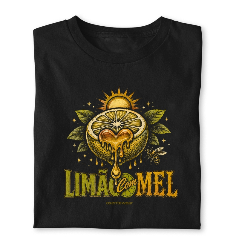 Camiseta Limão com Mel | OxenteWear