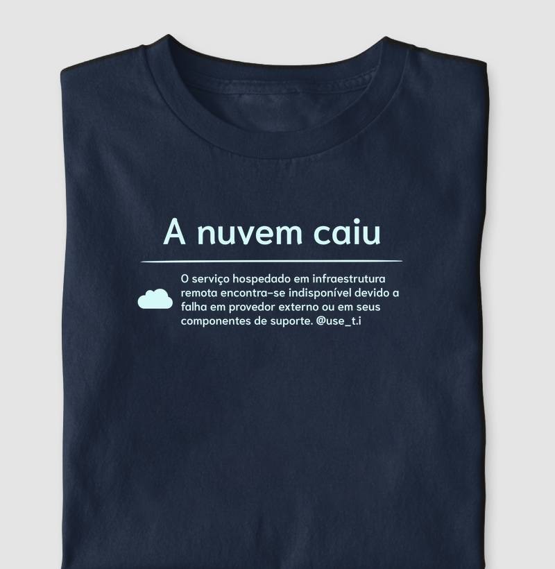 A nuvem caiu - Descrição
