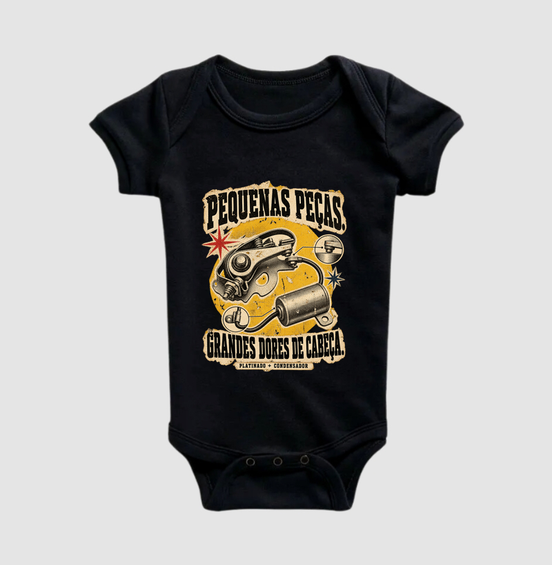 Condensador e Platinado - Body Infantil