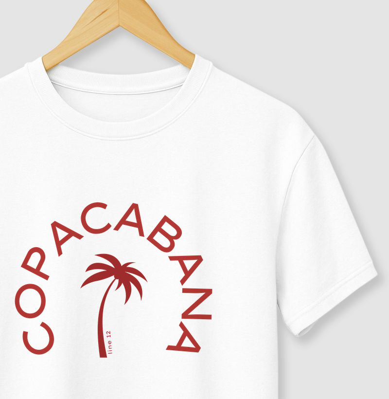 COPACABANA EM VERMELHO | BRANCO