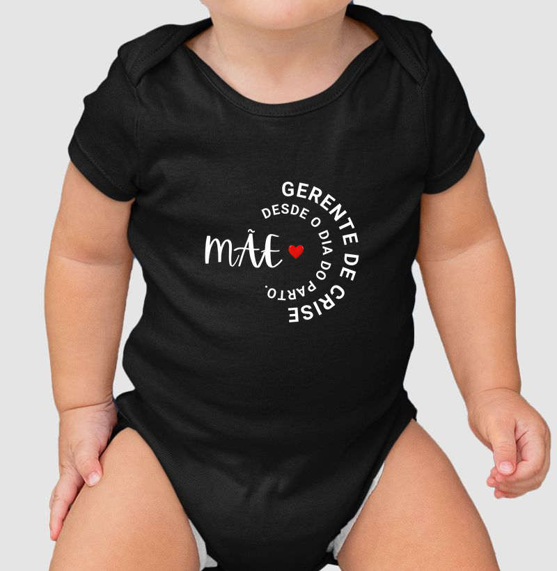 Mãe gerente de crise.