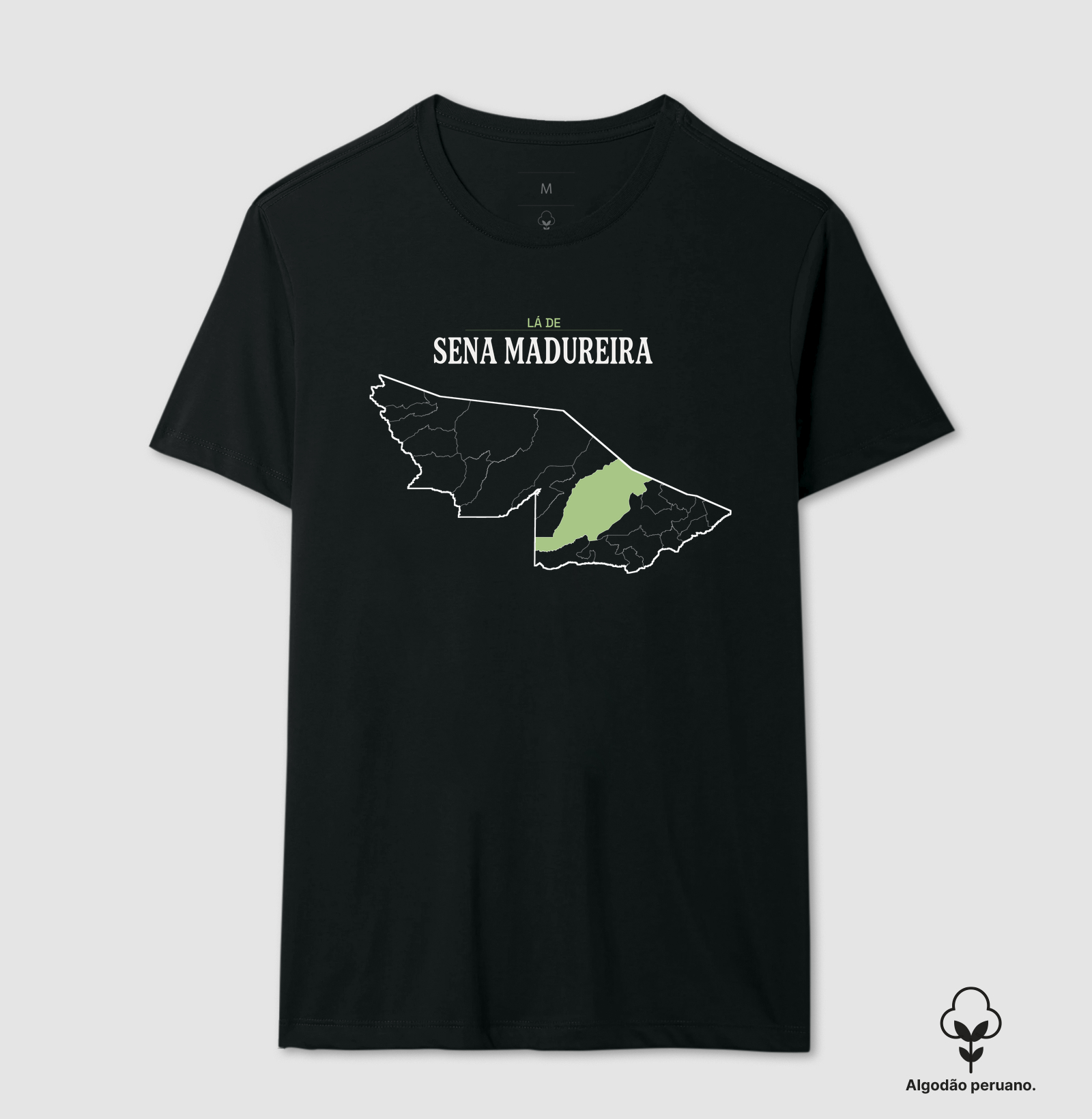 Sena Madureira | Território AC - Camiseta Algodão Peruano