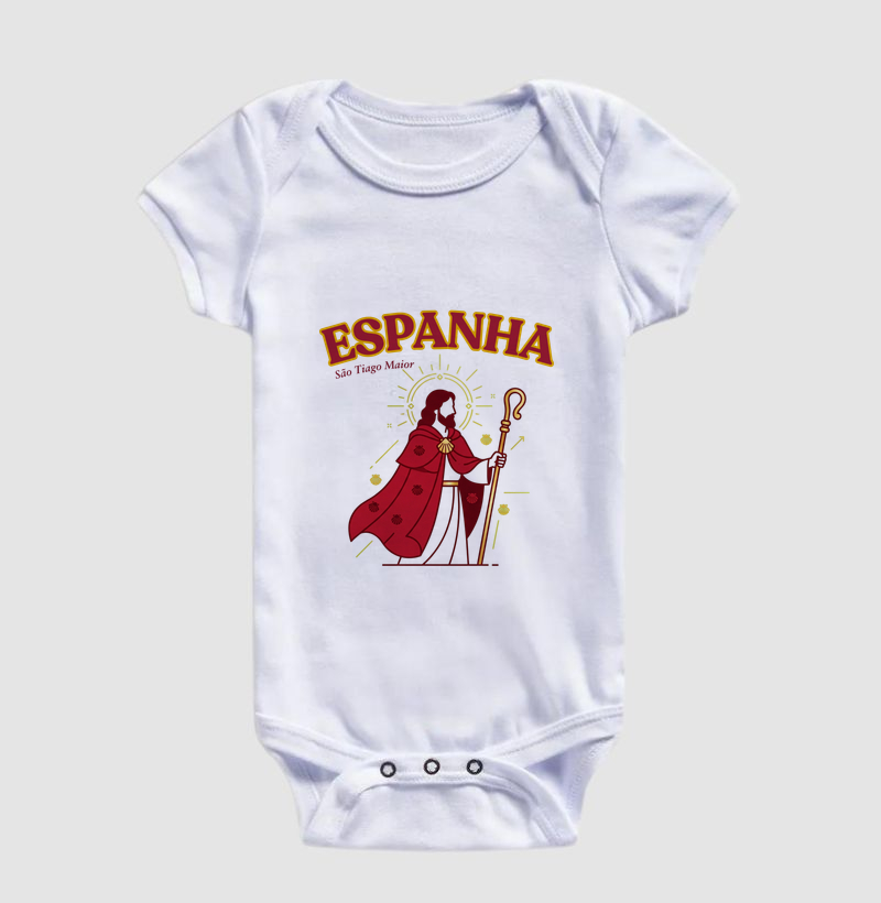 Body Infantil Espanha São Tiago Maior