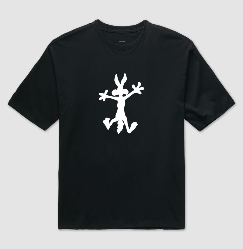 Coyote caído - Camiseta Oversized
