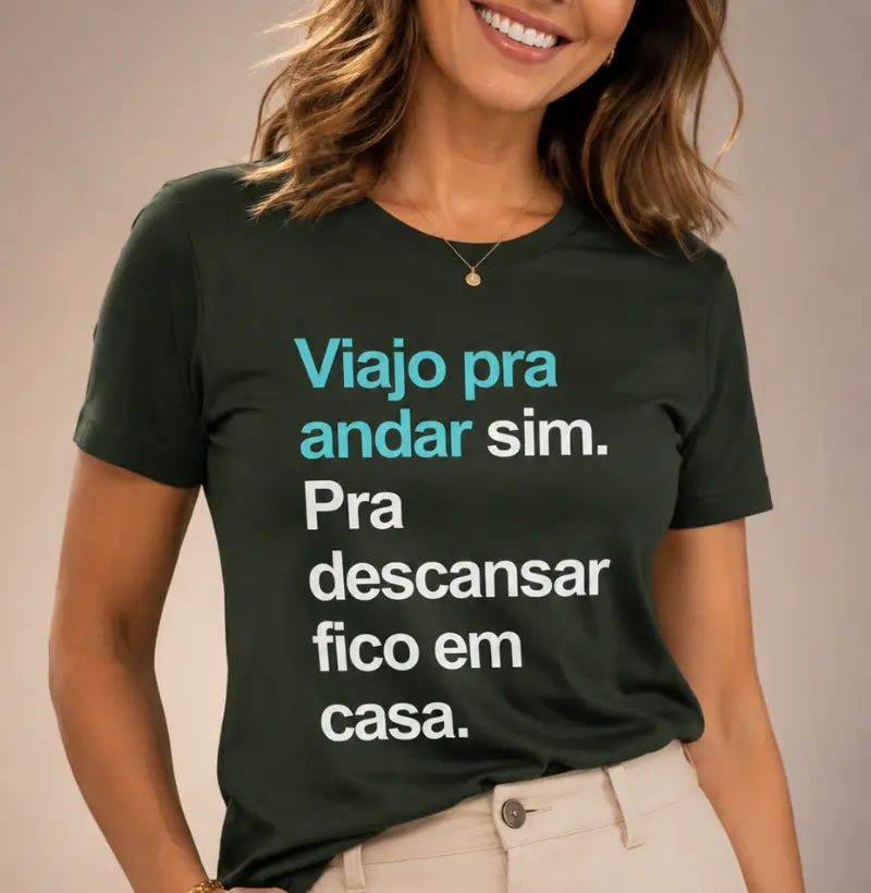 Viajo pra andar sim