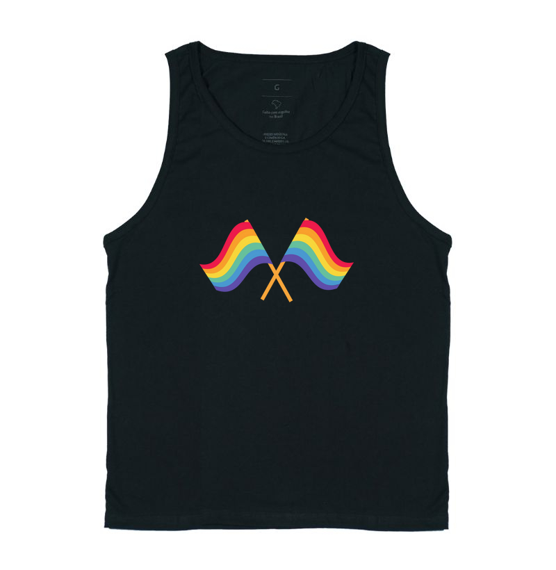 Camiseta Bandeira LGBT