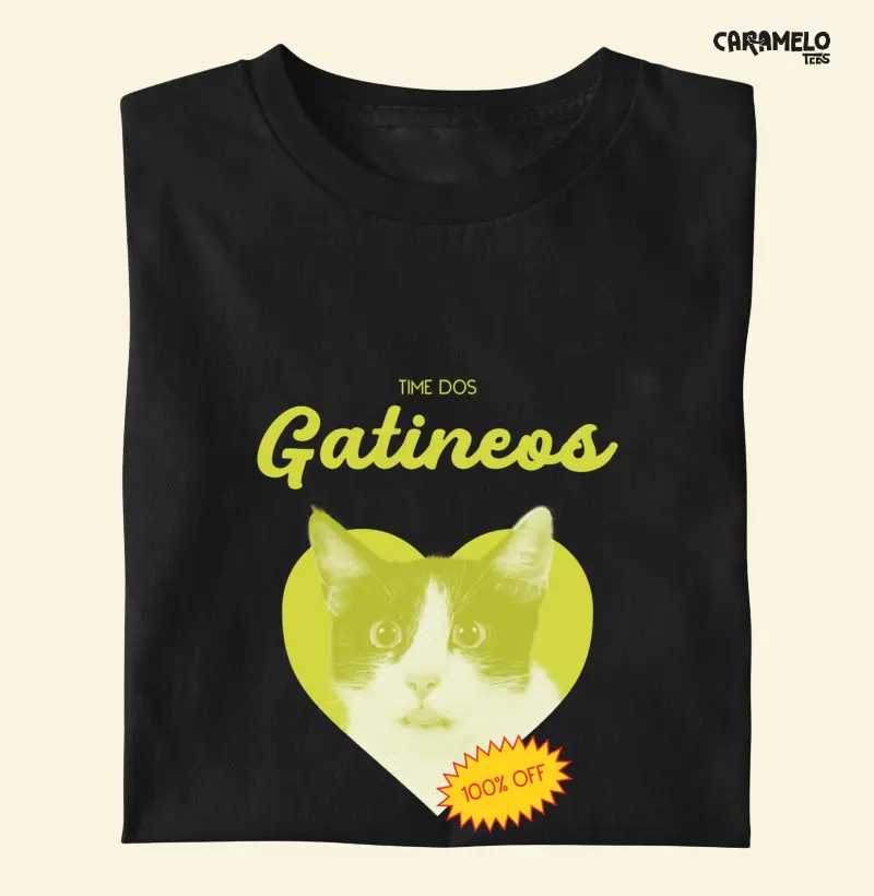 Time dos Gatíneos – CarameloTees