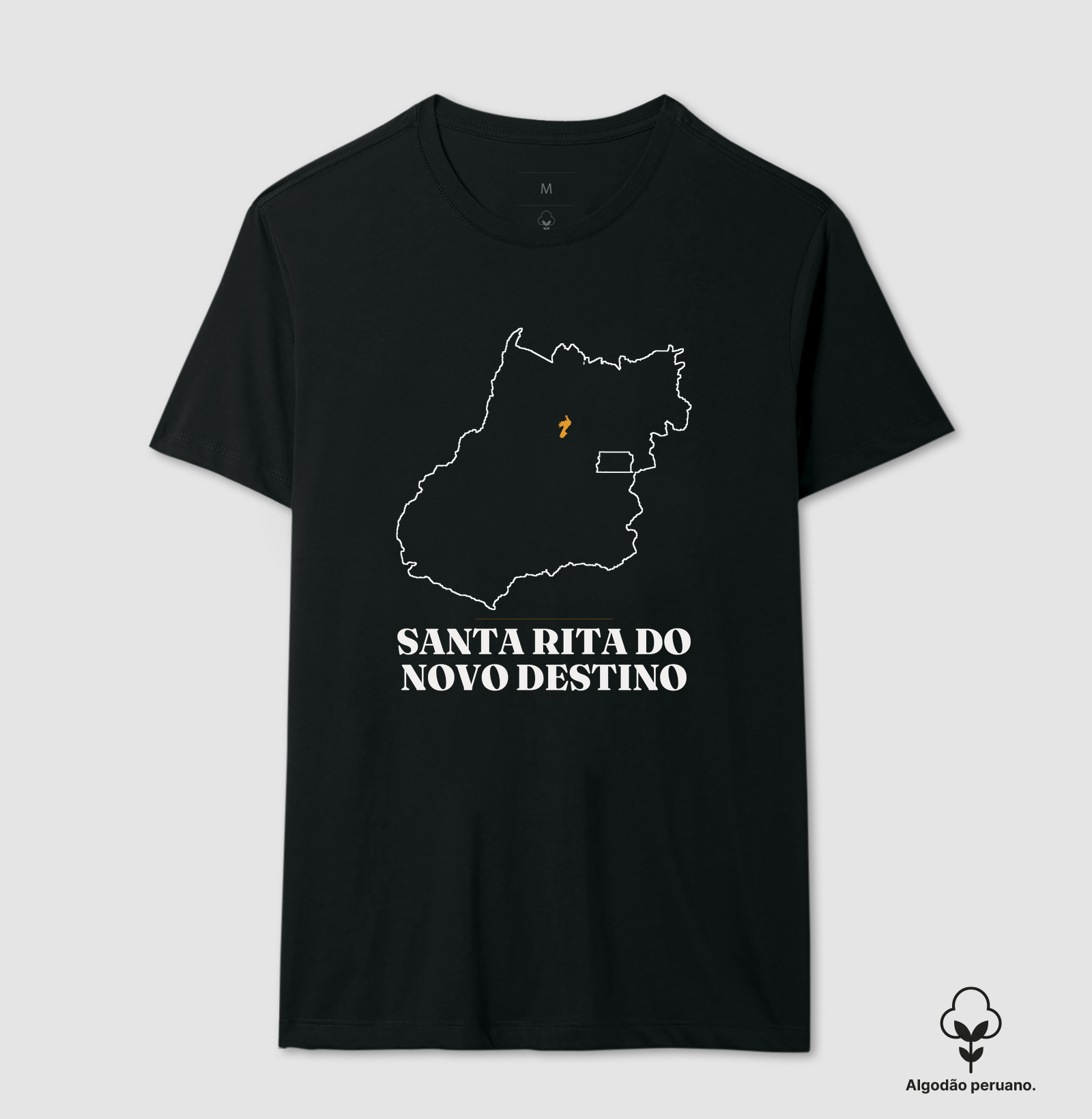 Santa Rita do Novo Destino | Traço GO - Camiseta Algodão Peruano