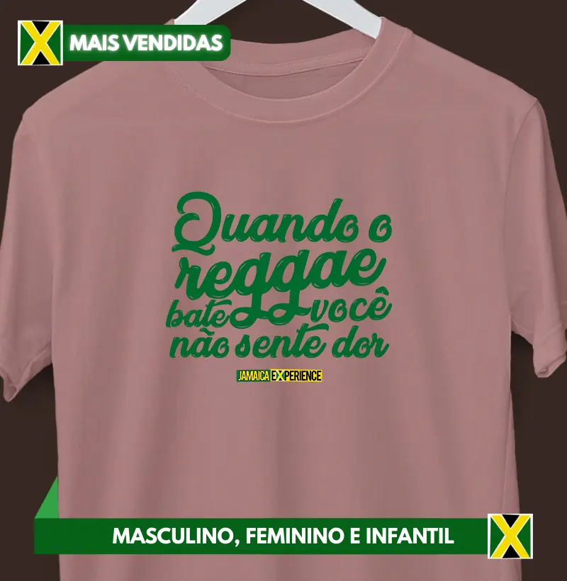 Quando o reggae bate.