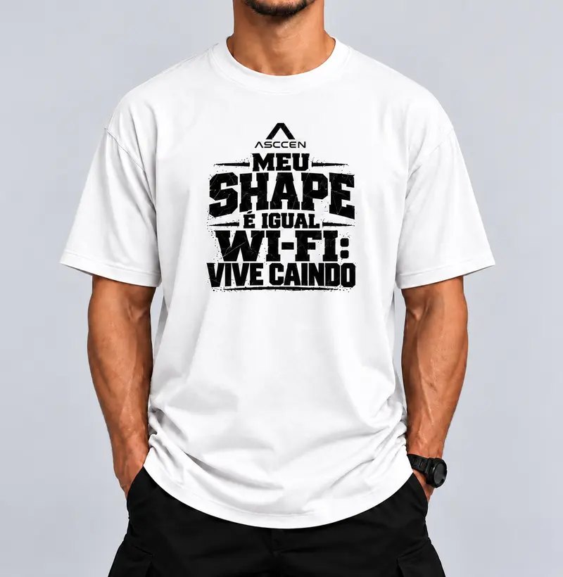 CAMISETA OVERSIZED MEU SHAPE