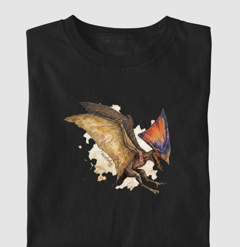 Camiseta Dinossauro Tapejara Algodão Premium Dinoloco  