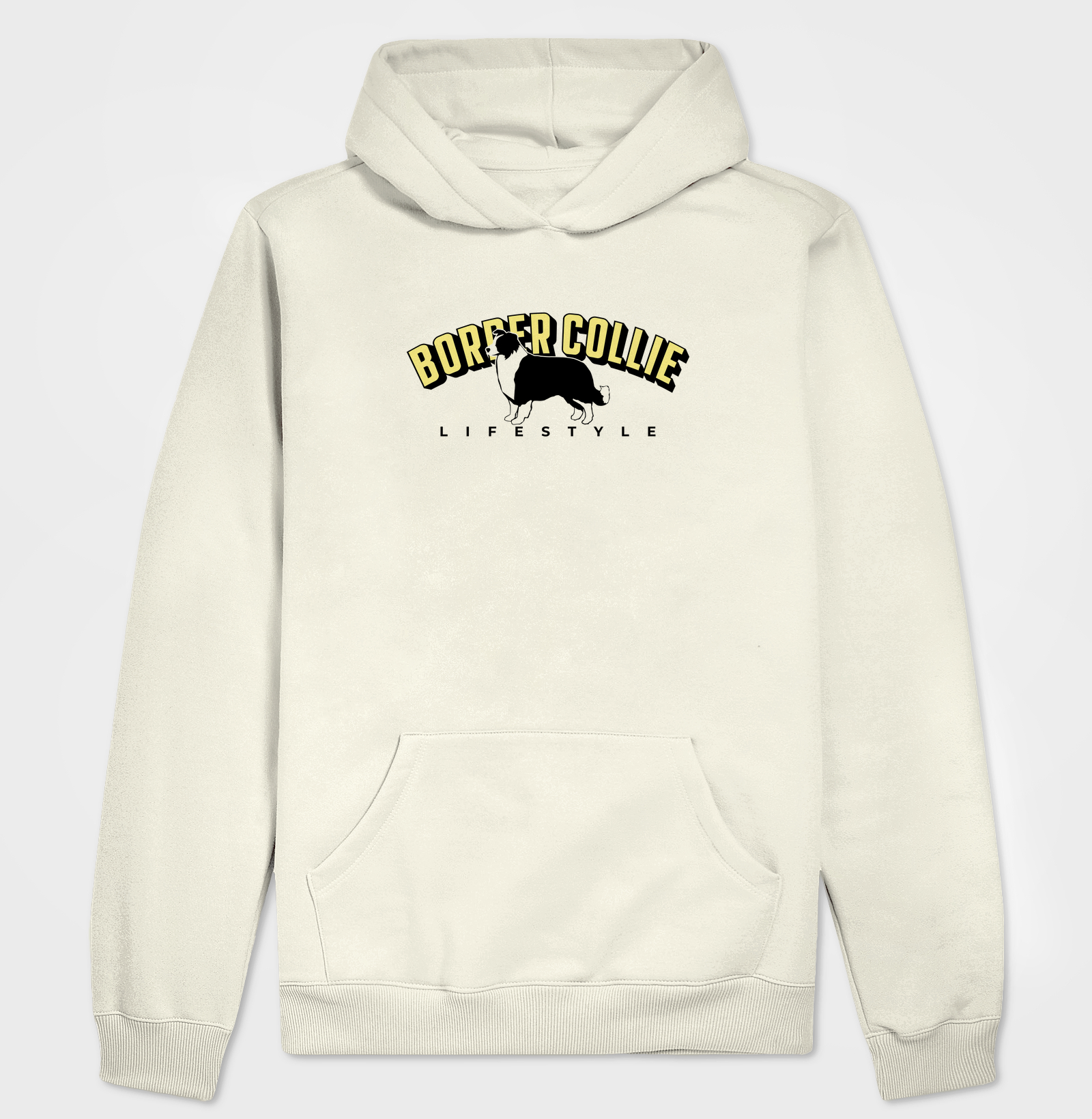 Border Collie Lifestyle com Amarelo