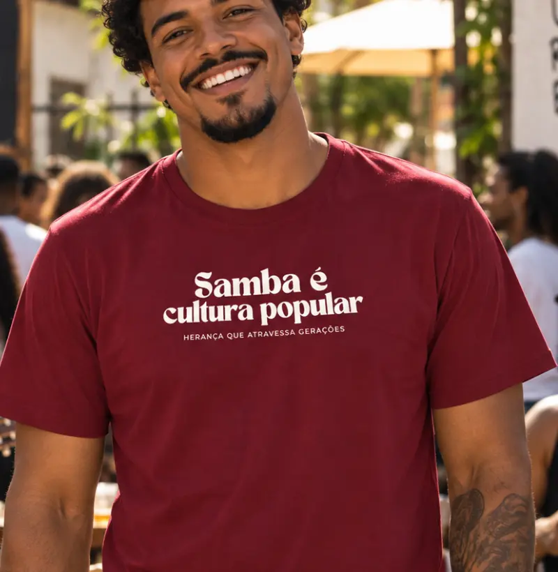Samba é cultura popular