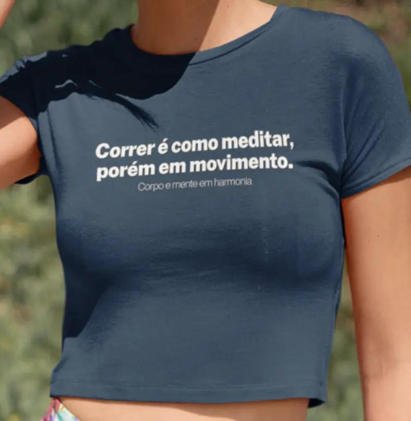 Correr é como meditar