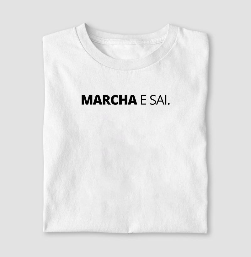 marcha e sai