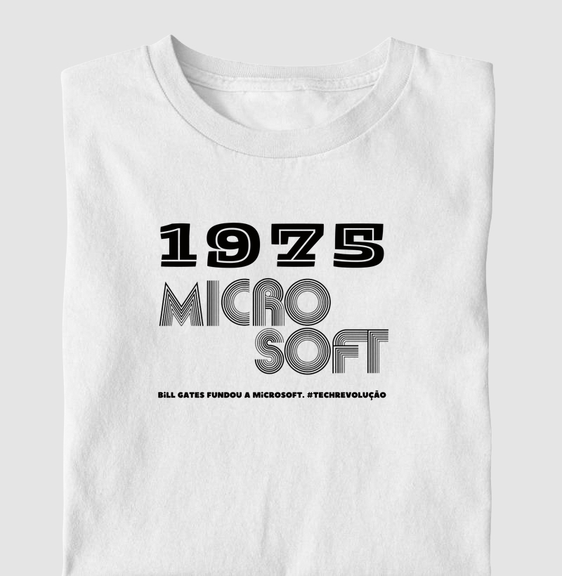 Coleção Anos Curiosos - 1975 - Bill Gates fundou a Microsoft.
