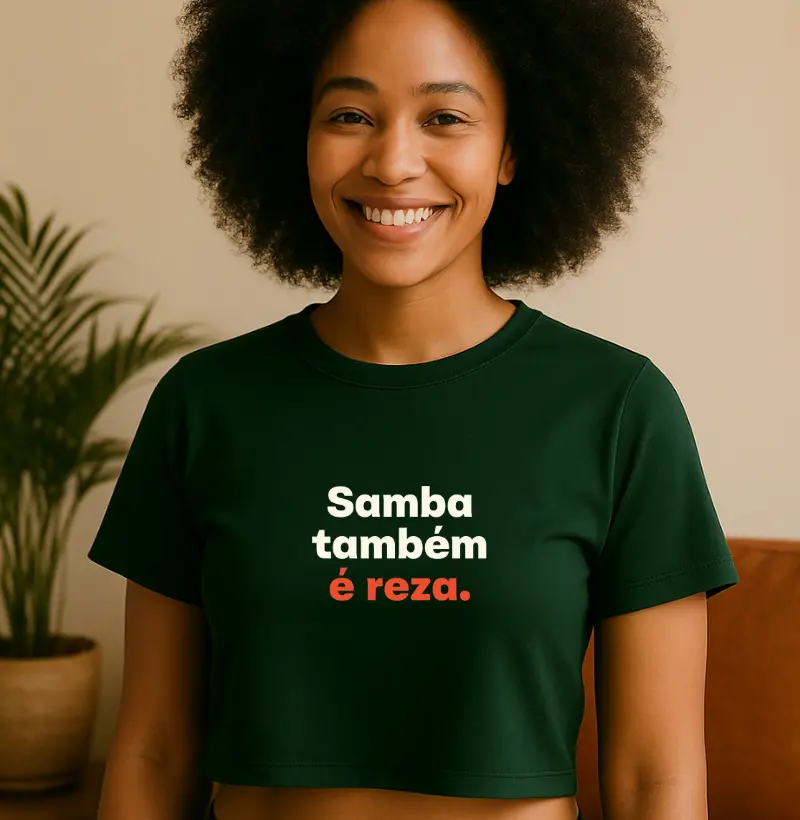 Samba também é reza